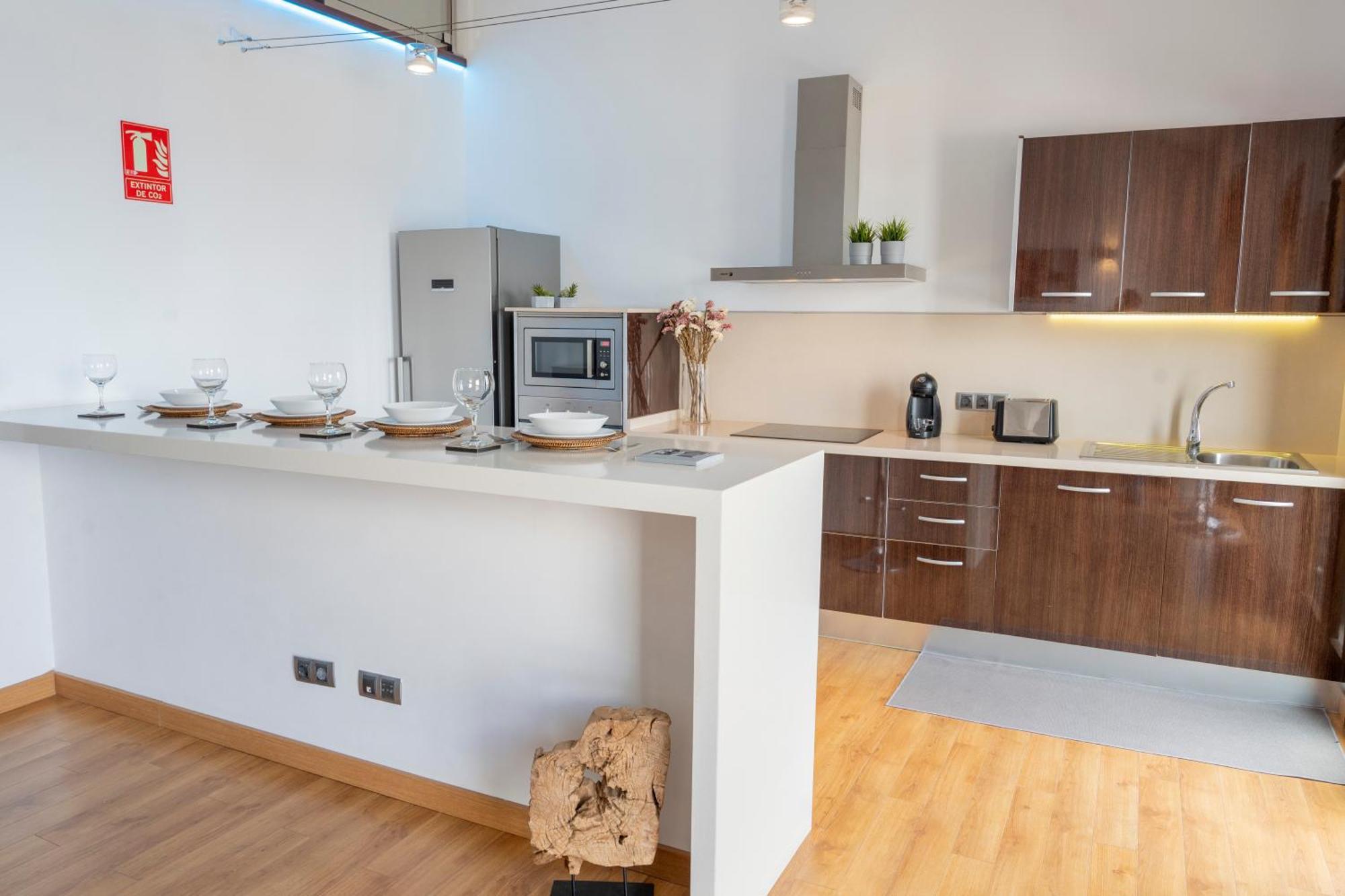 Modern Sea Front Apartment In Garachico 1 المظهر الخارجي الصورة